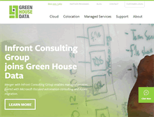 Tablet Screenshot of greenhousedata.com